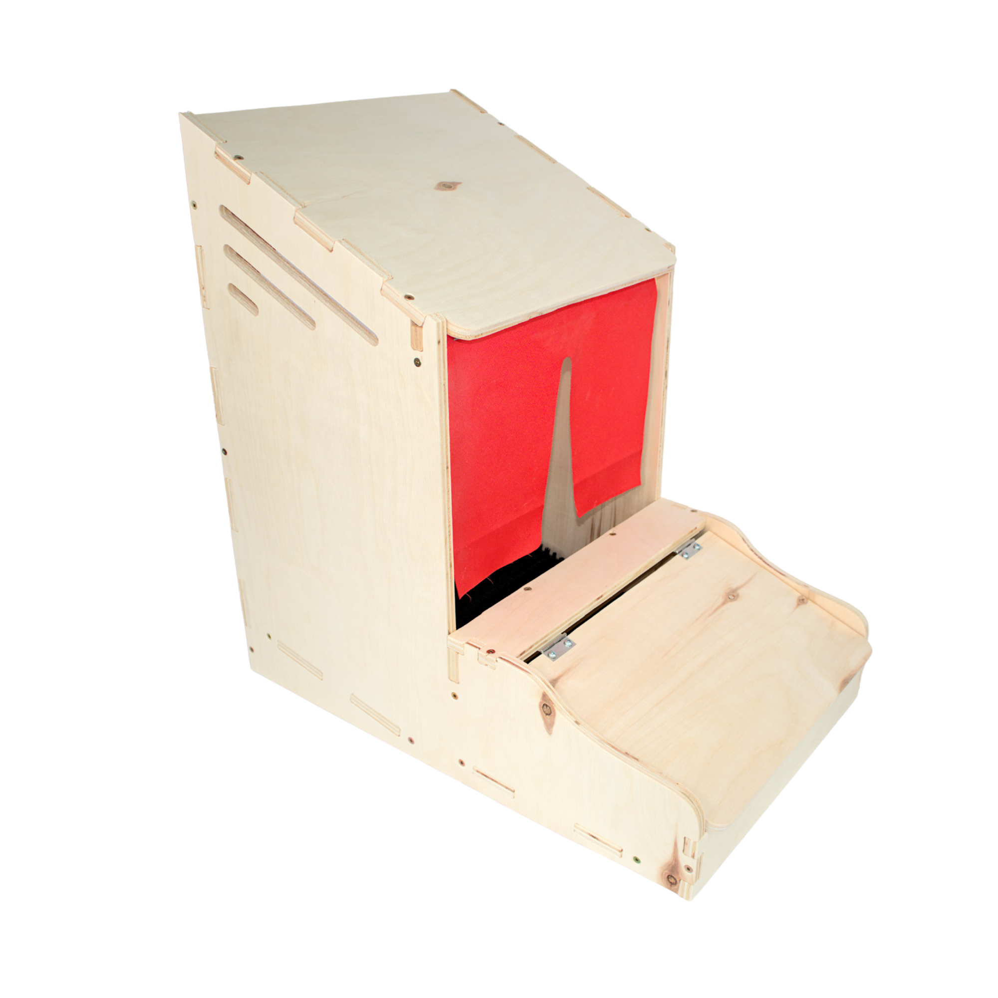 Rollaway chicken nesting box